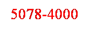 Cuadro de texto: 5078-4000
